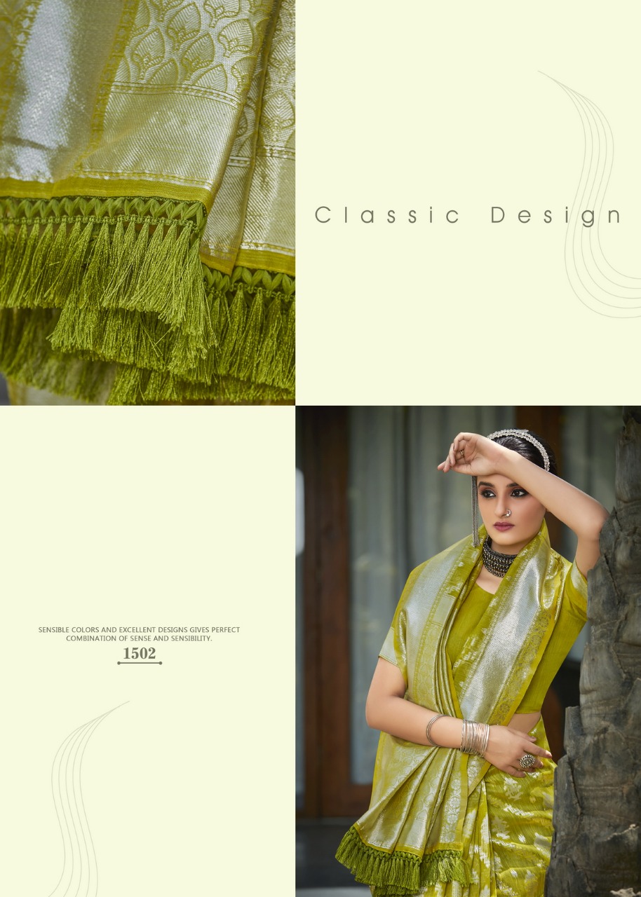 Pure Banarasi Silk All Over Silver Zari Weaved Rich Pallu