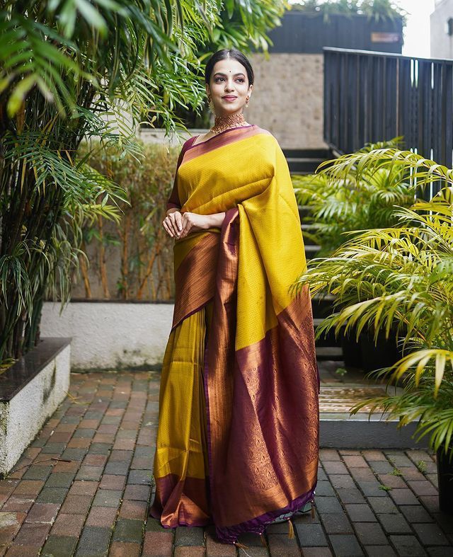 Banarasi Silk Saree All Over Zari Weaved