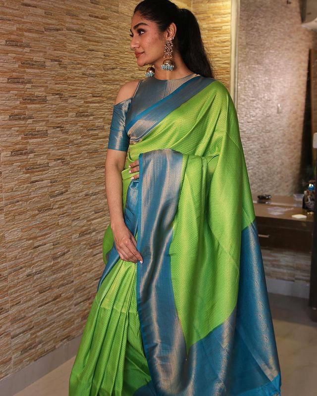 Banarasi Silk Saree All Over Zari Weaved