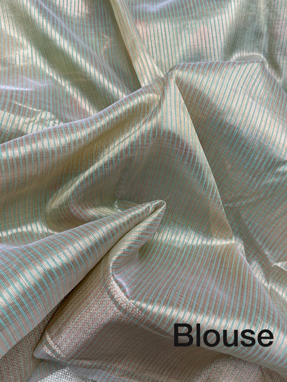 Pure Organza Silk Kashmiri Embroidery Rich Weaved Pallu Saree