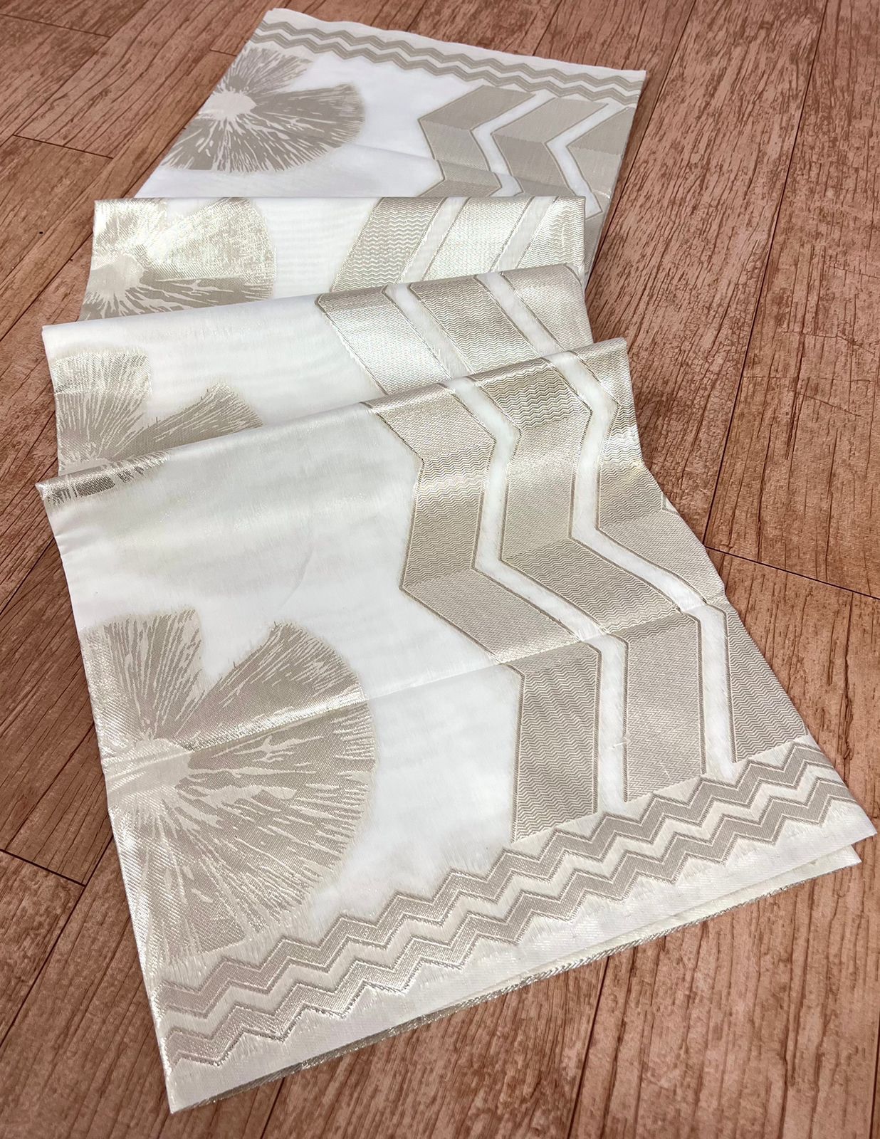 Modal Silk All Over Zari Handloom Weaved Saree