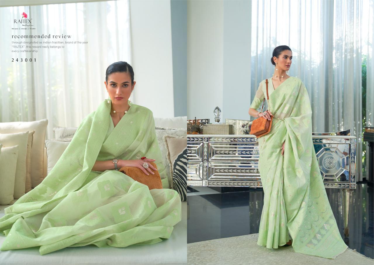 Pure Soft Cotton Lucknowi Chikankari Weaved Saree