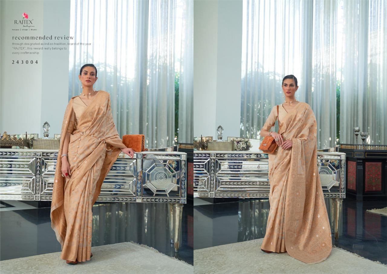 Pure Soft Cotton Lucknowi Chikankari Weaved Saree