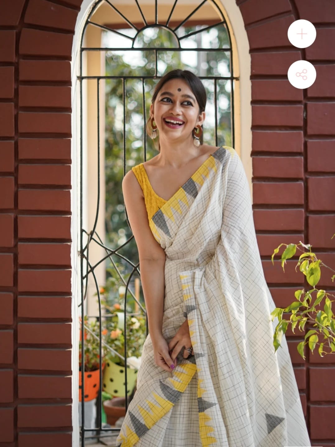 Pure Handloom Silk Printed Saree With Rich Contrast Pallu And Border