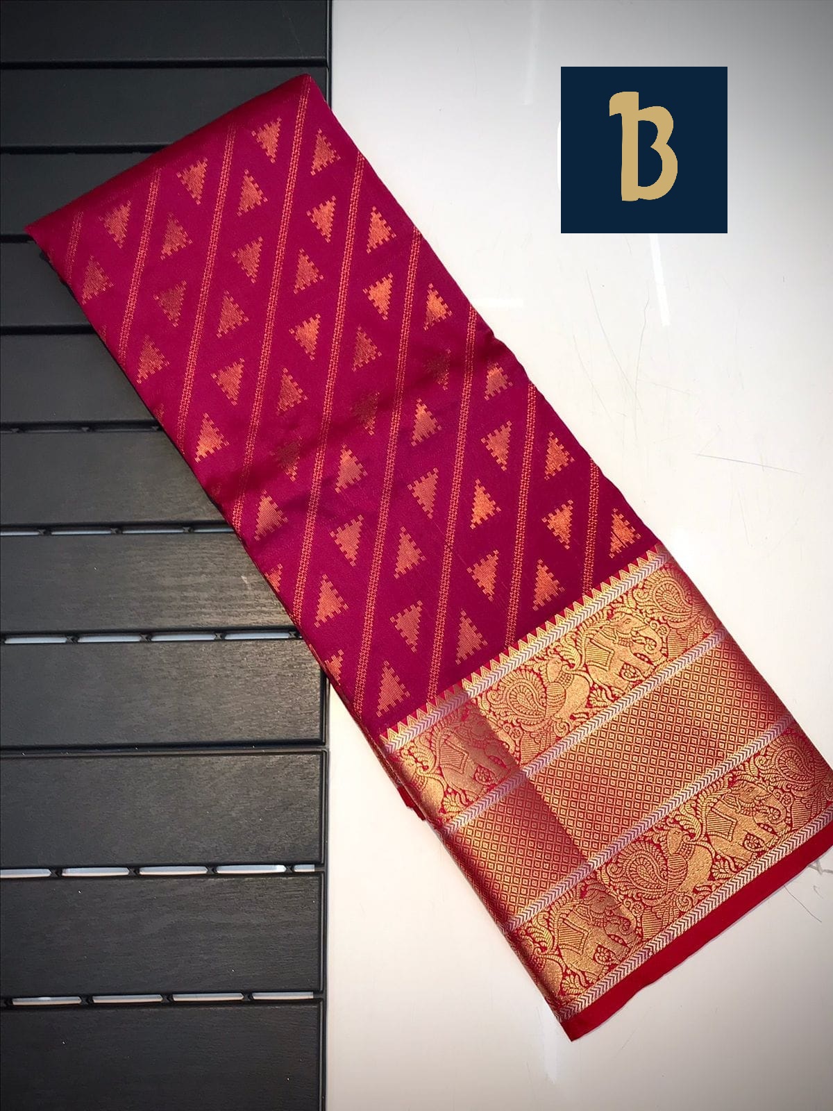 Pure Banarasi All Over Zari Weaved With Bootas And Rich Zari Pallu Border Saree