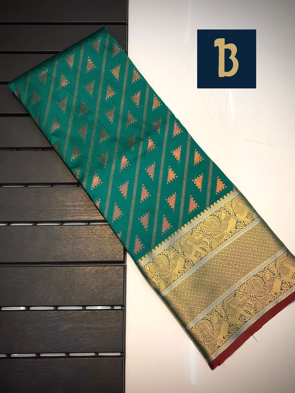 Pure Banarasi All Over Zari Weaved With Bootas And Rich Zari Pallu Border Saree