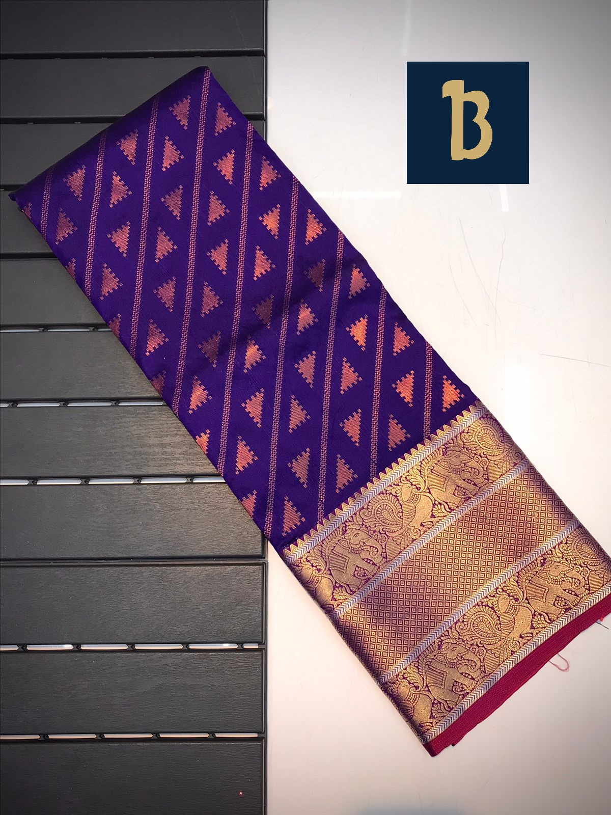 Pure Banarasi All Over Zari Weaved With Bootas And Rich Zari Pallu Border Saree