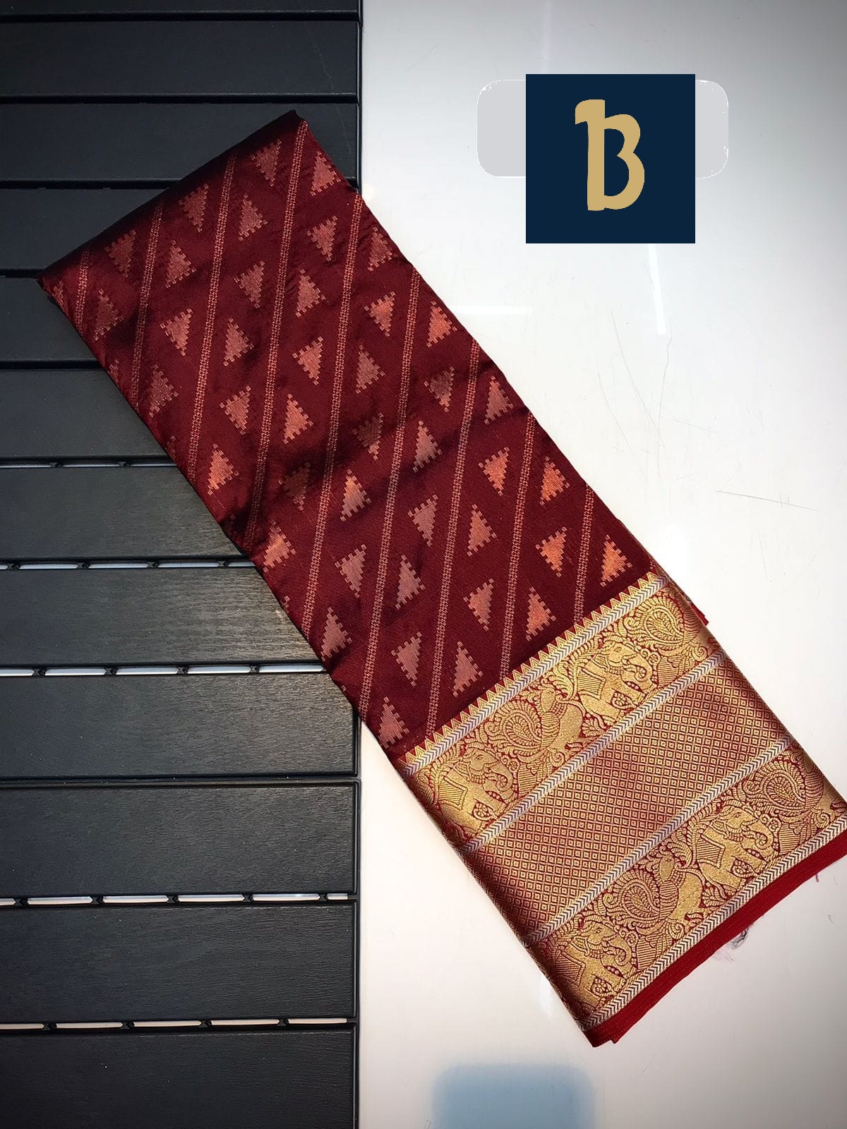 Pure Banarasi All Over Zari Weaved With Bootas And Rich Zari Pallu Border Saree