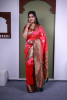 Raani Paithani Silk Zari Meena Motifs Weaved Saree