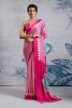 Raani Japan Satin Silk Digital Printed With Blouse Saree