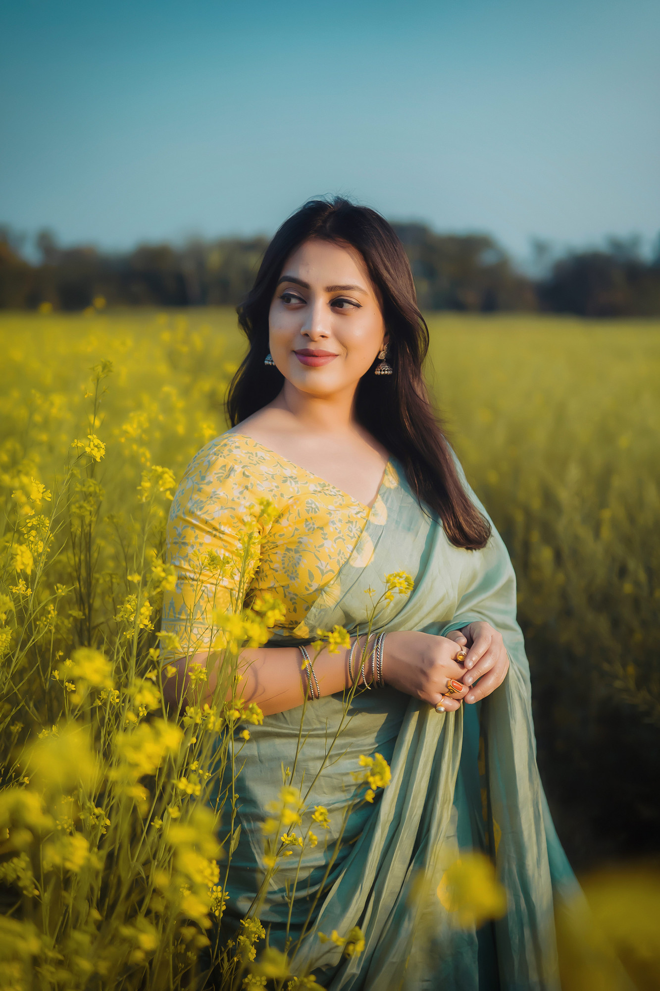 Sea Green Pure Chanderi Cotton Hand Tie Dye Shibori Printed Saree