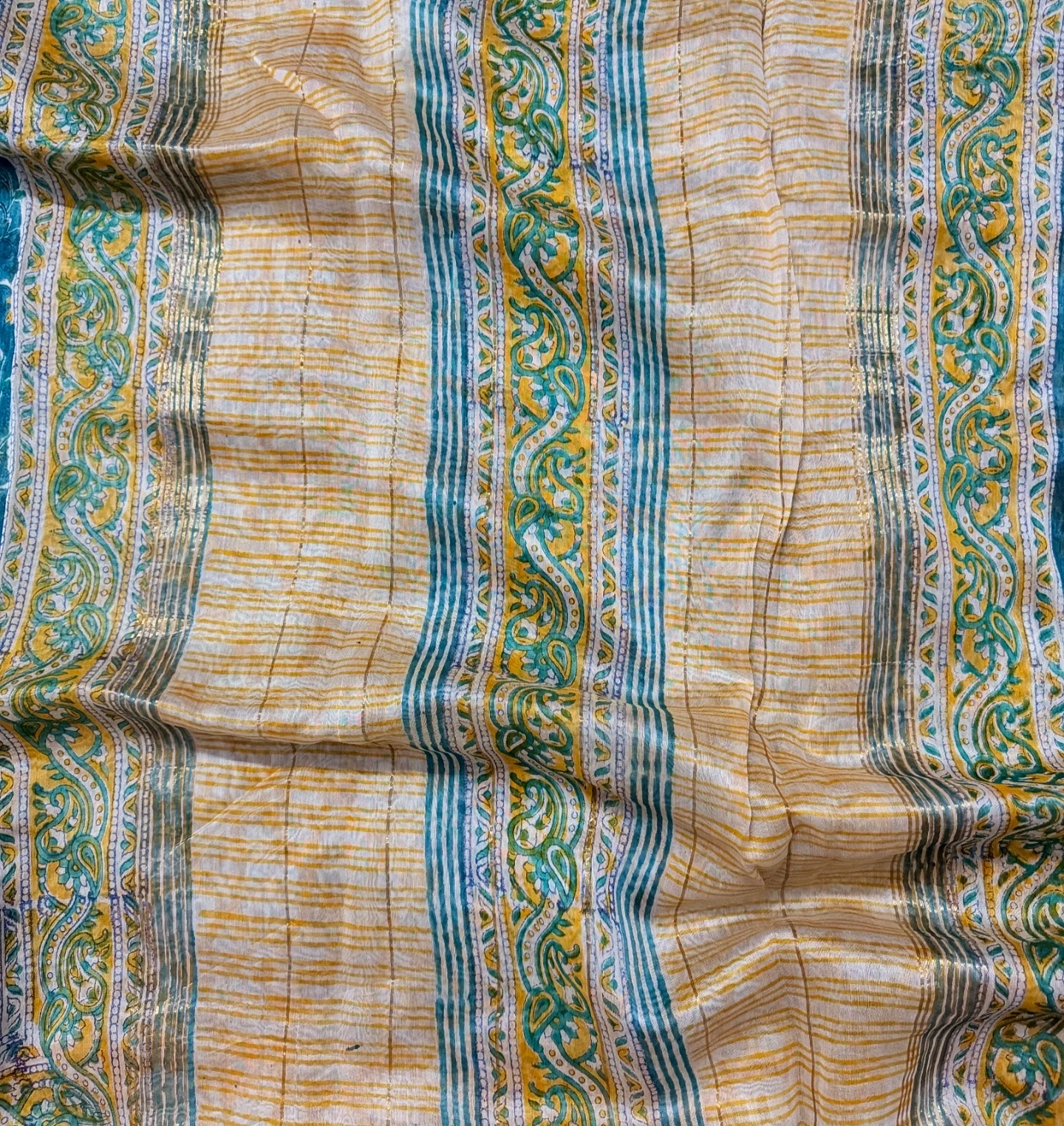 NEEL TARA - Maheshwari Silk Cotton Saree Handblock Prints