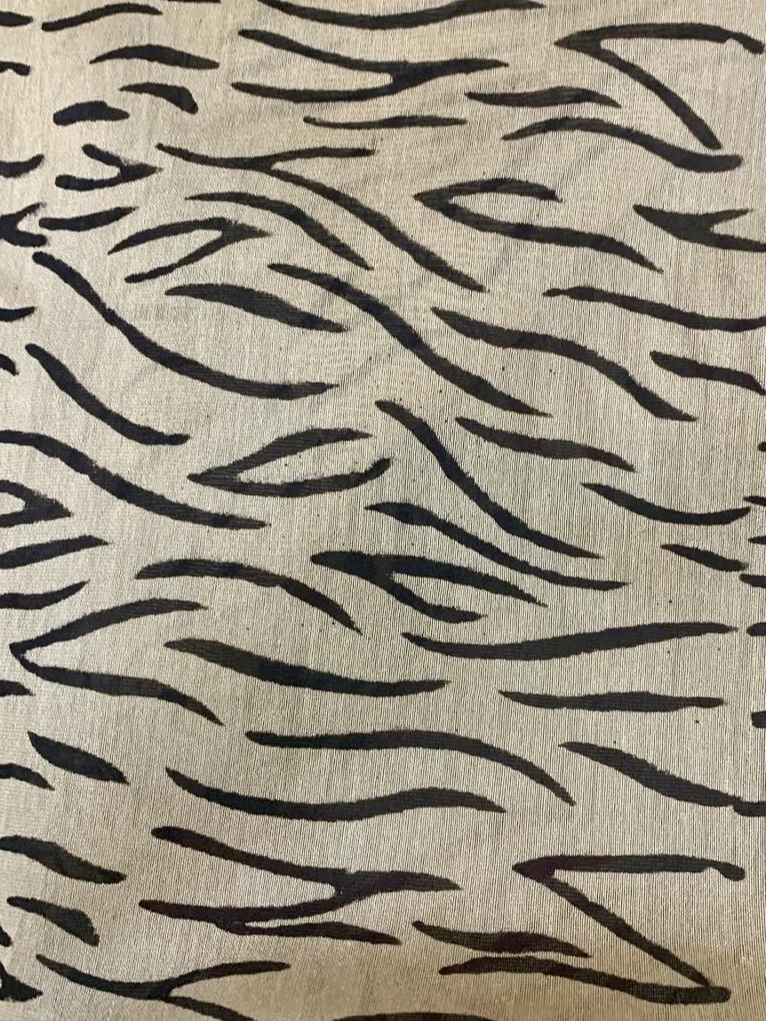 Forest Grace Chanderi Silk Cotton Hand Block Printed Saree