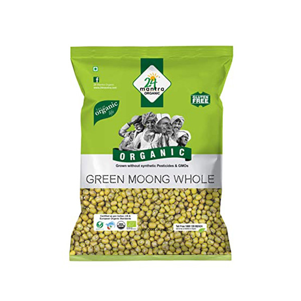 Image of 24Mantra Moong Whole 500g