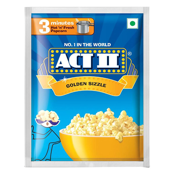 Image of Act Ii Popcorn Gold Sizzle 40g