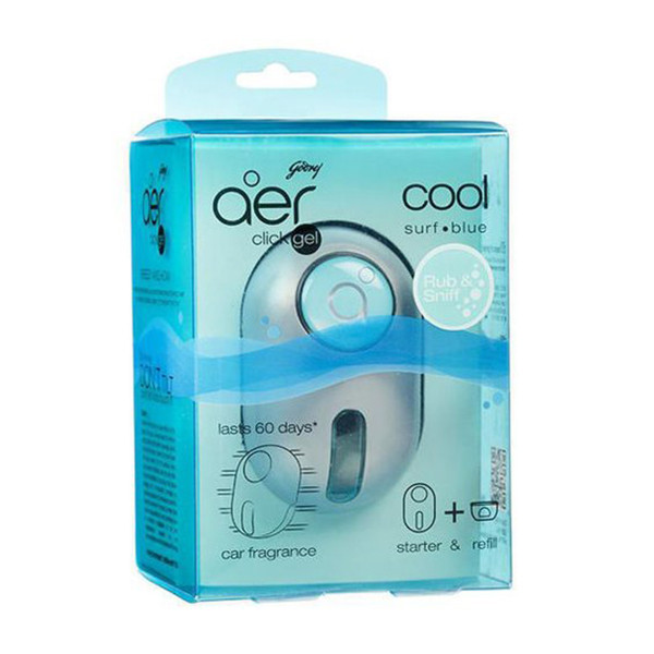 Image of Aer Click Cool Surf Blue Car