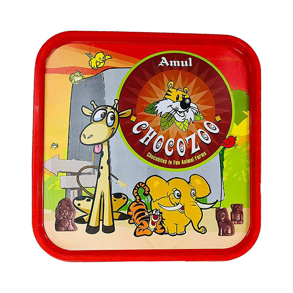 Image of AMUL CHOCOZOO 250G TUB