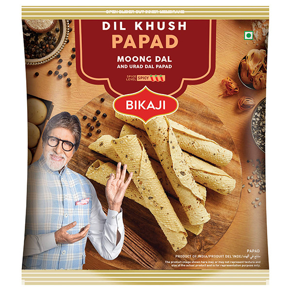 Image of Bikaji Dilkhush Papad 400g