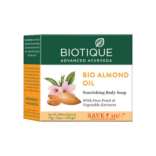 Image of BIO ALMOND SOAP 75GX3