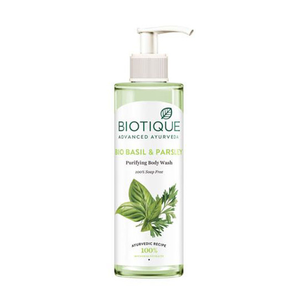 Image of BIO BASIL &amp; PARSLEY BODY WASH 200ML