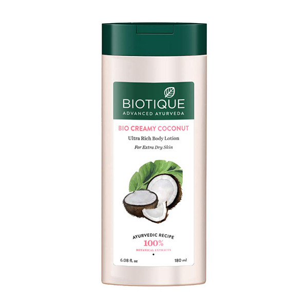 Image of BIOTIQUE CREAMY COCONUT LOTION 180ml