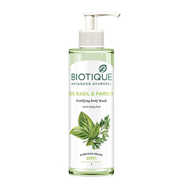 Image of BIOTIQUE HANDWASH BASIL &amp; COCONUT 200ML