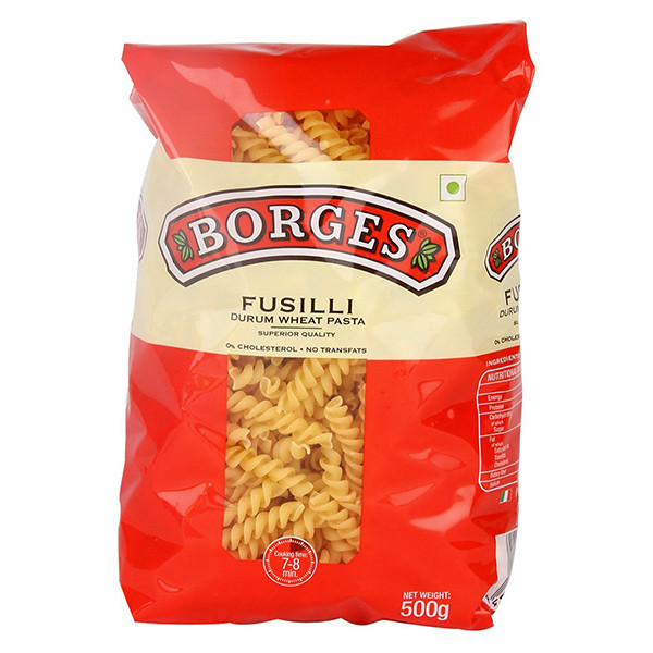 Image of Borges Fusilli Durum Wheat Pasta 500G