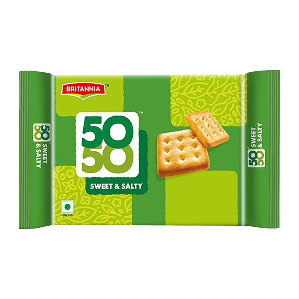 Image of Britannia 50:50 Sweet &amp; Salty