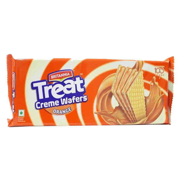 Britannia Wafers Orange 75g (Buy 1 Get 1 Free)