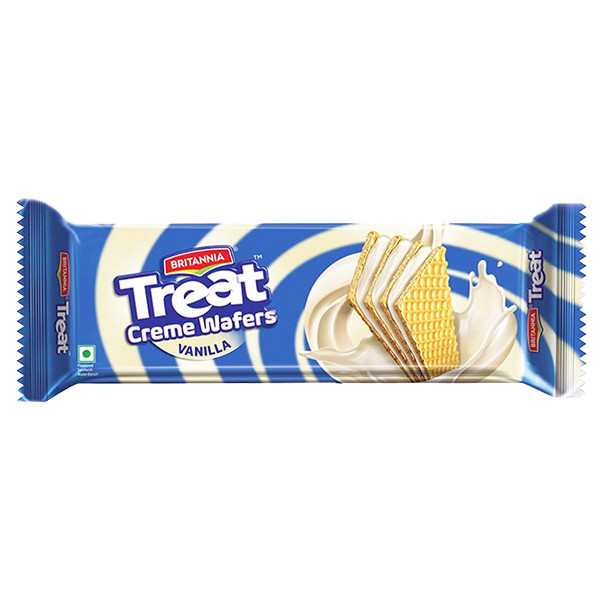 Britannia Wafers Vanilla 75g (Buy 1 Get 1 Free)