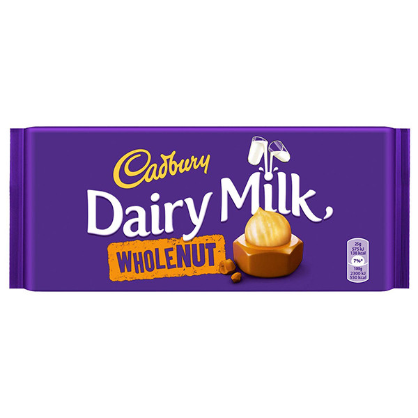 Cadbury Dairymilk Wholenut 200g