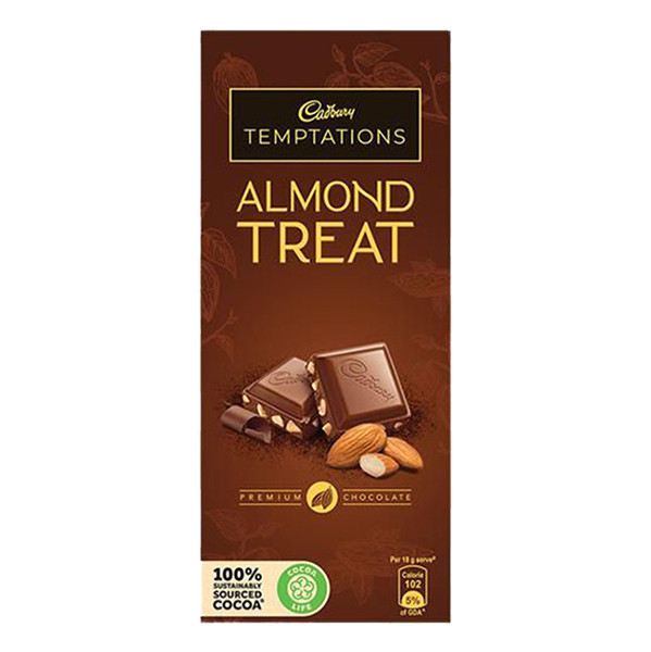 Image of Cadburys Temptation Almond 72G