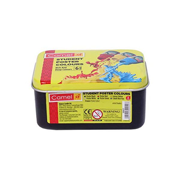 Image of Camel Poster Colour Box 6 Shades