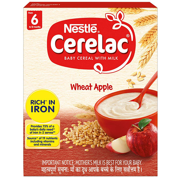 Image of Cerelac Stage 1 Wheat Apple  375 Gm