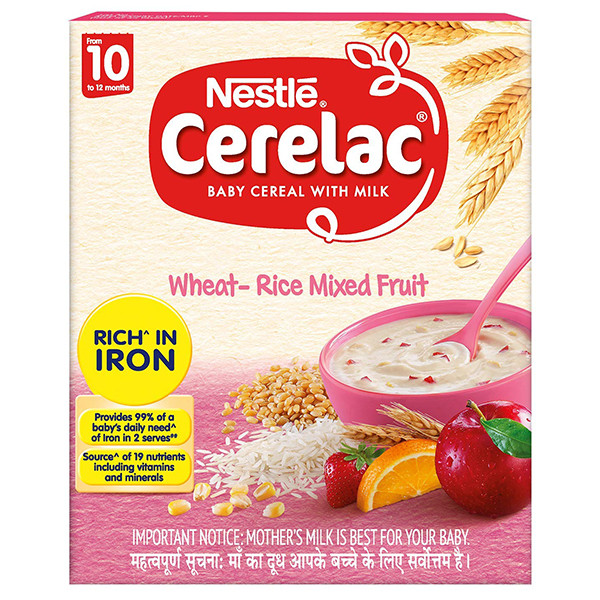 Image of Cerelac Wheat-Rice Mixed Fruit 300G 10+Months