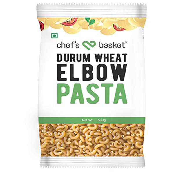 Image of Chefs Basket Durum Wheat Pasta Elbow 500g (Buy 1 Get 1 Free)