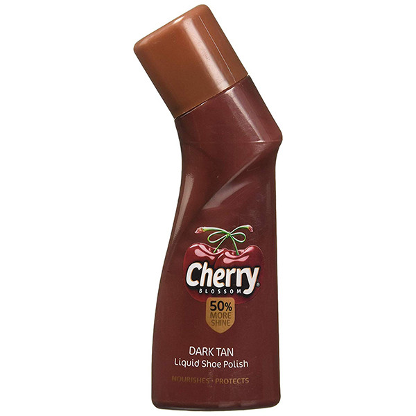 Image of Cherry Blossom Brown Liquid Shoe Polish 75Ml