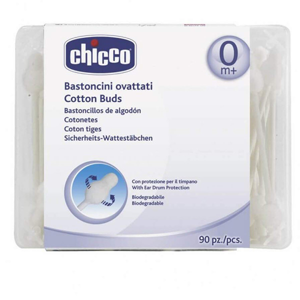 Image of CHICCO COTTON BUDS 90 PCS