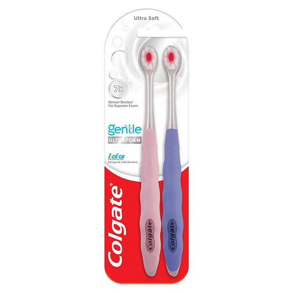 Image of Colgate Gentle Ultrafoam Tb Twin Pack