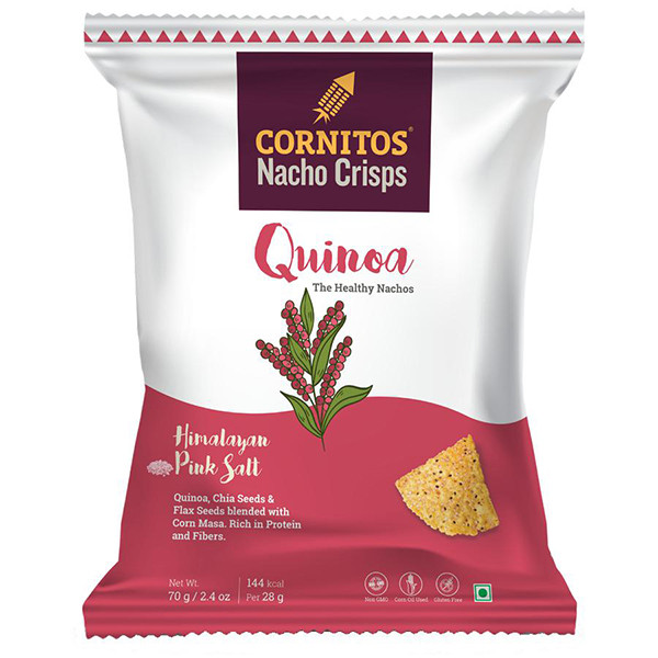 Image of CORNITOS NACHOS QUINOA 70G