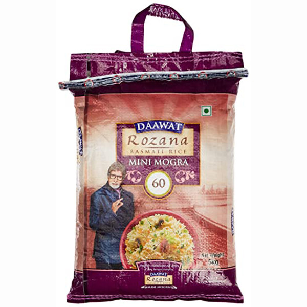 Image of DAAWAT ROZANA MINI MOGRA 5KG