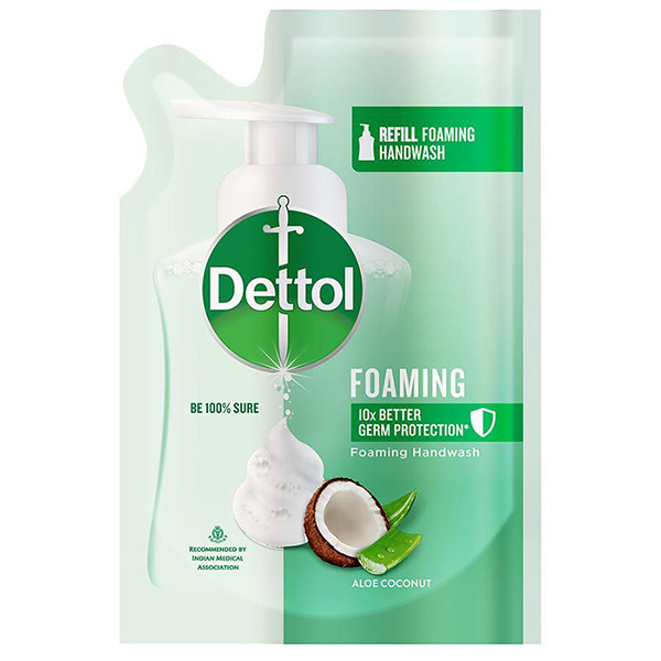 Image of Dettol Foaming Handwash Aloe  Coconut 200ml Refill