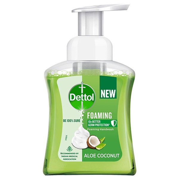 Dettol Foaming Handwash Aloe Coconut 250Ml Pump