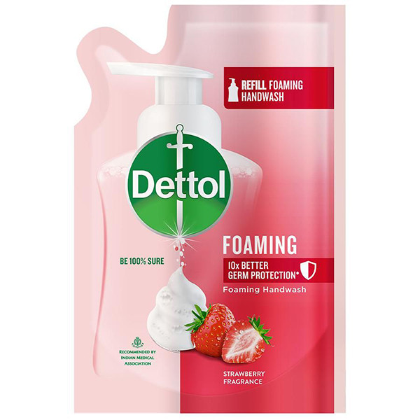 Image of Dettol Foaming Handwash Strawberry 200ml Refill