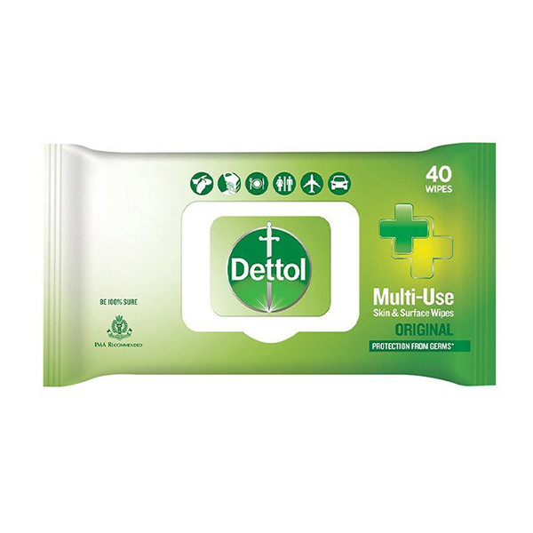Image of Dettol Original Multiuse Wipes