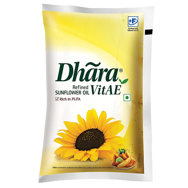 Image of Dhara Sunflower Oil 1Ltr