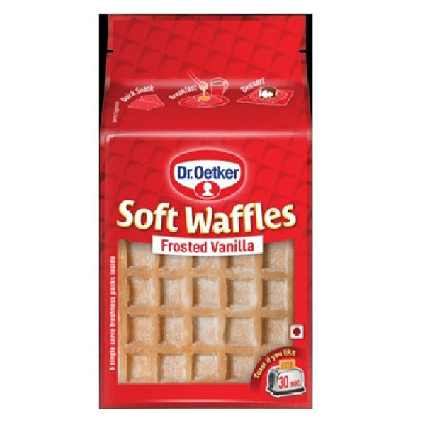 Image of FUNFOODS WAFFLES FROSTED VANILLA 250G