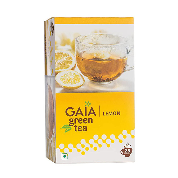 Image of Gaia Green Tea +Lemon 25tb
