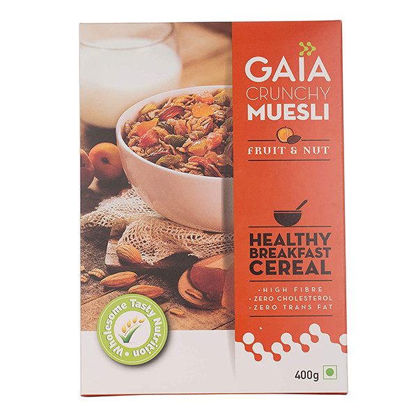 Image of Gaia Muesli Fruit - Nut 425 Gm