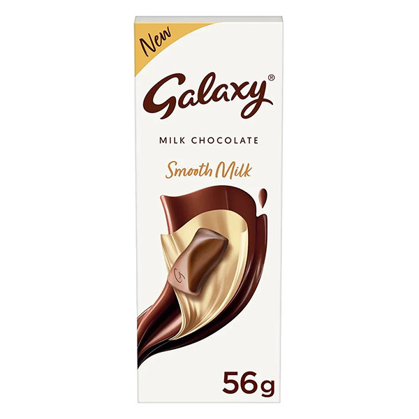 Image of Galaxy Milk Chocolate Smooth Milk Bar 56g